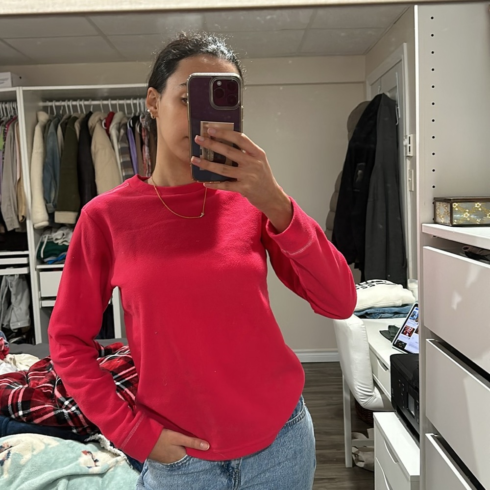 pink thermal top